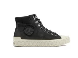 image of Palladium Boots Mens PALLA ACE LO CUFF LEATHER BLACK