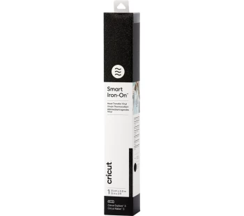 Image of CRICUT CR7 Smart Iron-On Heat-Transfer Vinyl - Glitter Black