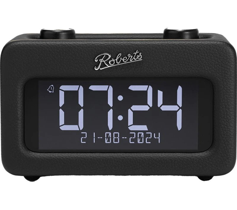 Image of Roberts Roberts Revival Rest DAB+ FM Clock Radio - Black