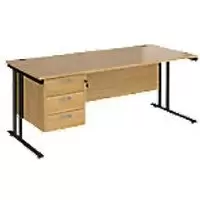 image of Dams International Desk MC18P3KO 1,800 x 800 x 725 x 800 - 990 mm