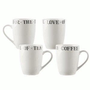 Image of Creative Tops Stir It Up Bullet Mugs - Set of 4