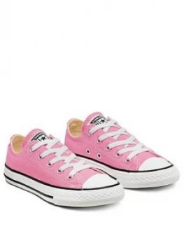 image of Converse Chuck Taylor All Star Ox Core Childrens Trainer - Pink, Size 1