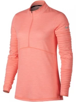 image of Nike Golf Dry 12 Zip Jumper Pink Silver