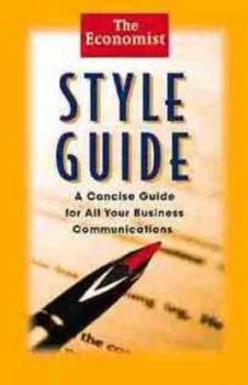 Image of The Economist Style Guide Book