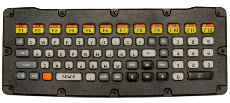 Image of Zebra KYBD-QW-VC-01 mobile device keyboard QWERTY English Black