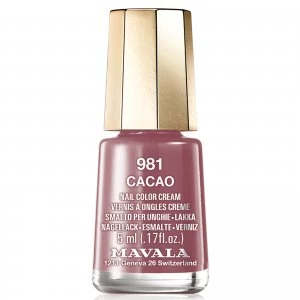 Image of Mavala Solaris Mini Colour Nail Varnish 5ml (Various Shades) - Cacao