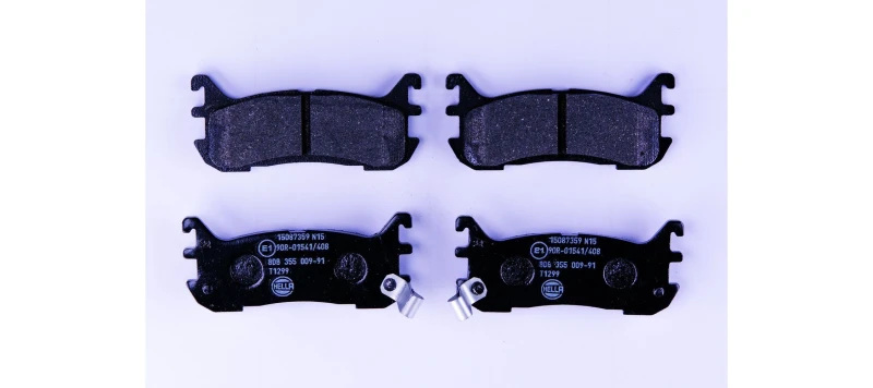 Image of HELLA Brake pad set HELLA 8DB 355 009-911