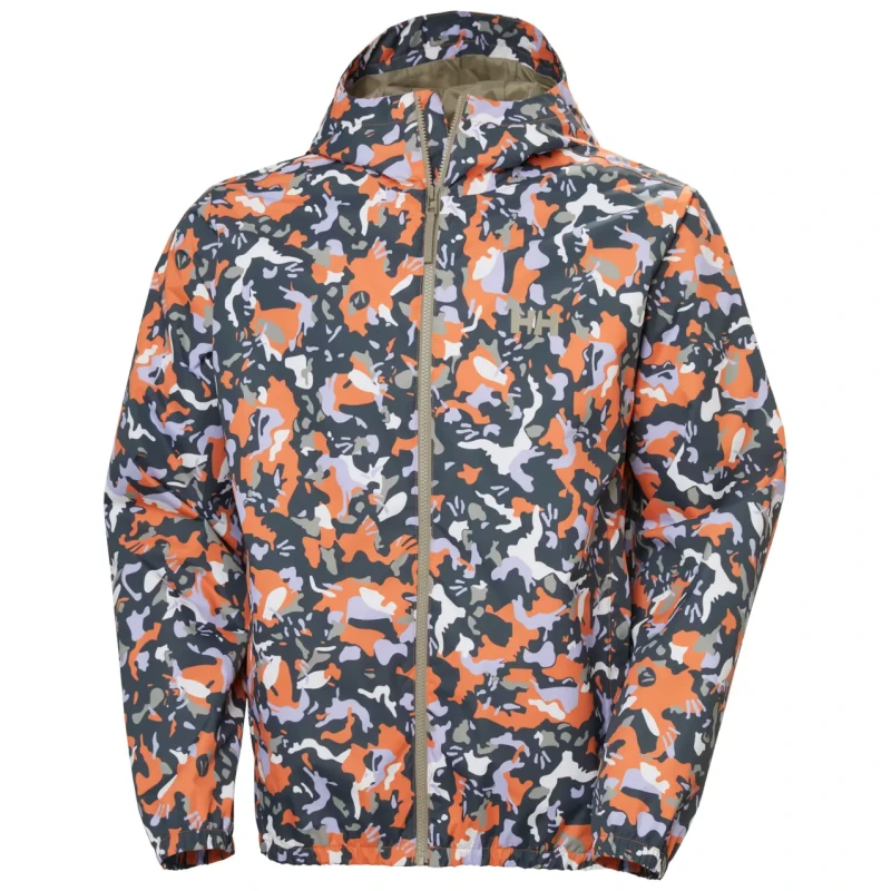 Image of Helly Hansen Waterproof jacket Helly Hansen Core Graphic Orange Male 2XL