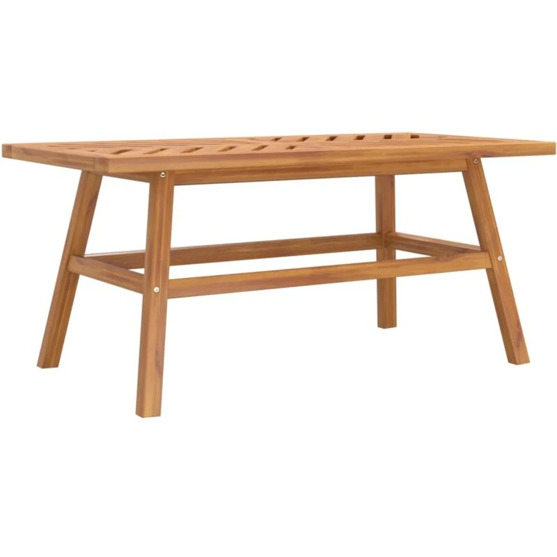 Image of VIDAXL Coffee Table 100x50x45cm Solid Wood Acacia vidaXL 8720845690748