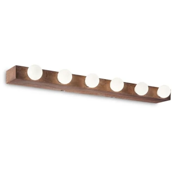 Image of Ideal Lux Prive - 6 Light Wall Light Weathered