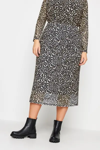 Image of Yours Maxi Skirt Blue