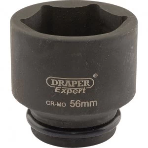 Image of Draper Expert 3/4" Drive Hexagon Impact Socket Metric 3/4" 56mm