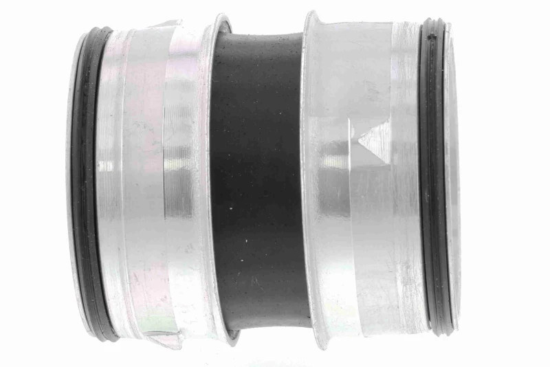 Image of VAICO V10-3765 Turbocharger Hose Rubber with fabric lining, Q+, original equipment manufacturer quality Rubber with fabric lining Charger Intake Hose