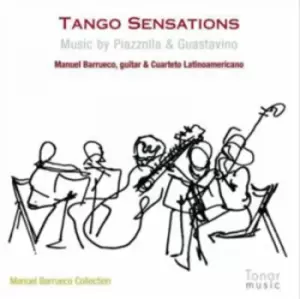 Image of Astor Piazzolla - Tango Sensations: Music By Piazzolla & Guastavino CD Album - Used