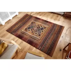 Image of Oriental Weavers Gabbeh Rug Multi Geo 107 160X235cm