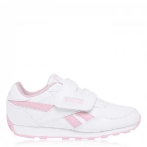 Reebok Rewind Girls Trainers - White/Pink