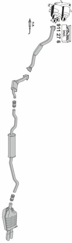 Image of Rear silencer ERNST 011228