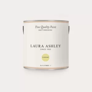 image of Laura Ashley Matt Emulsion Paint Sunshine 2.5L