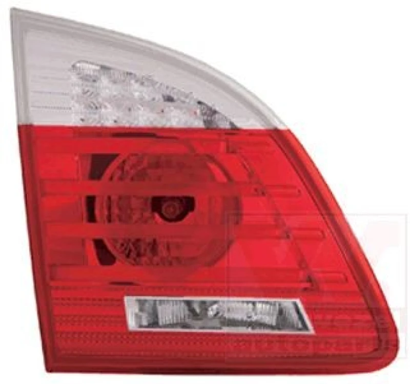 Image of VAN WEZEL 0662923 Rear light Inner Section, with bulb holder, Left Combination Rearlight (391)