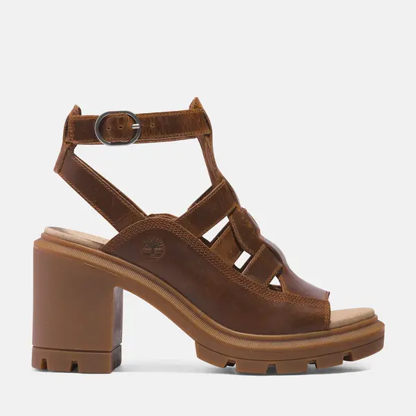 Image of Timberland Allington Heights Fisherman Sandal For Her In Brown, Size 6
