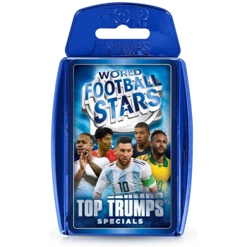 Image of World Football Stars Blue - Top Trumps Specials Card Game