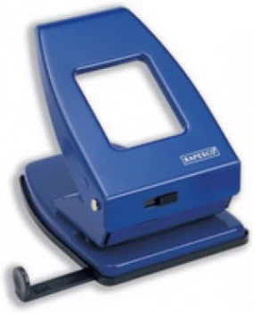 Image of Rapesco 835 2-Hole Metal Punch (40 Sheets) (blue)