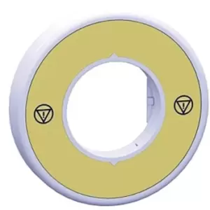 Image of Schneider Electric Harmony Illuminated Unmarked Legend Ring for use with Various