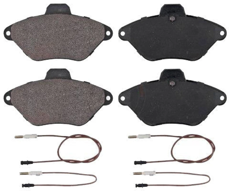 Image of A.B.S. 36837 Brake pad set incl. wear warning contact Brake Pad Set,disc brake (402)