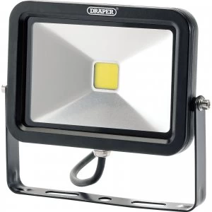 Image of Draper COB LED Slimeline Wall Mounted Floodlight 20 Watts