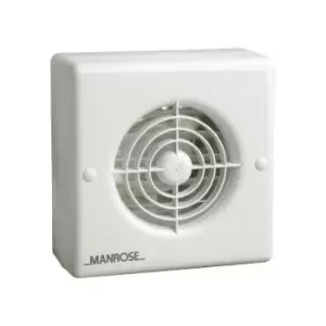 Image of Manrose 100mm Axial Extractor Fan with Humidity Control & Pullcord
