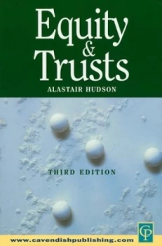 Image of Equity and Trusts by Alastair Hudson Hardback
