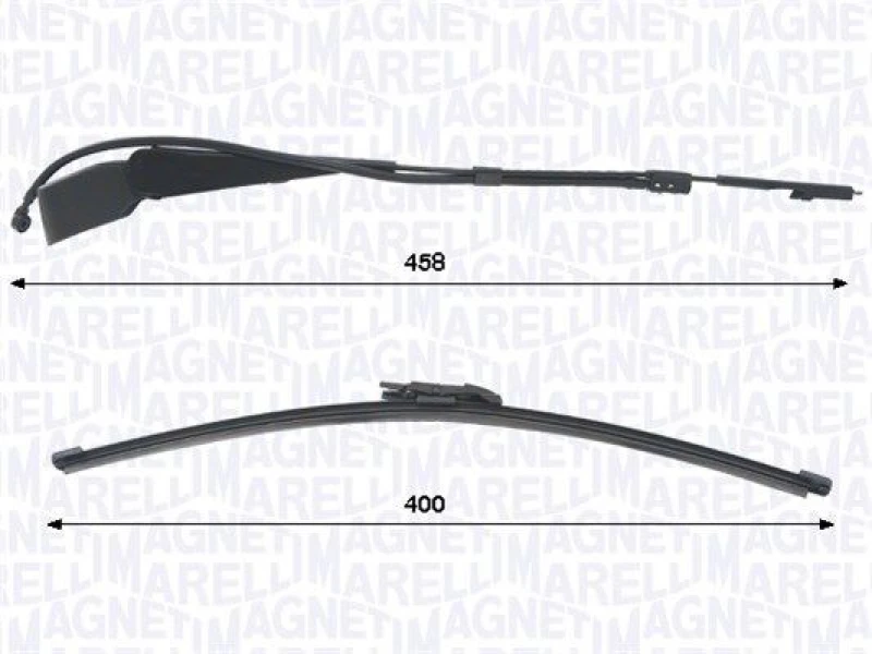 Image of MAGNETI MARELLI Wiper arm set MAGNETI MARELLI 000723180457