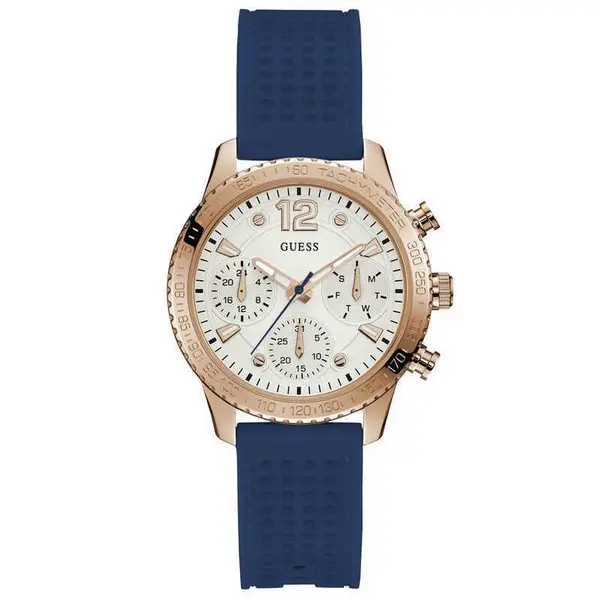 Image of Guess W1025L4 Analogue Silicone Womens Watch