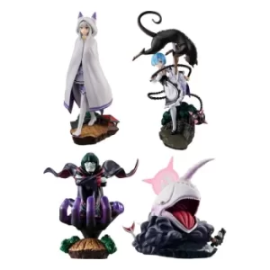 image of Re:ZERO Petitrama Series Trading Figure 8cm Re:Memory Assortment (4)