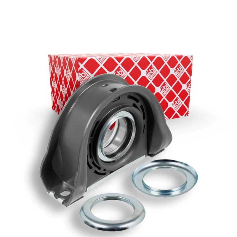 Image of FEBI BILSTEIN 38092 Suspension, drive shaft with rolling bearing Suspension,drive shaft (1420)
