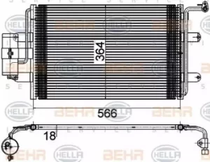 Image of Condenser Air Conditioning 8FC351036-384 by BEHR
