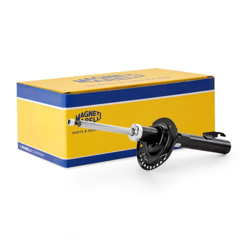 Image of MAGNETI MARELLI 356226070000 Shock absorber Front Axle, Gas Pressure, Twin-Tube, Suspension Strut, Top pin Shock Absorber (854)