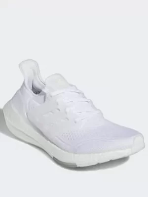 Image of adidas Ultraboost 21 Shoes, Black, Size 3.5, Women