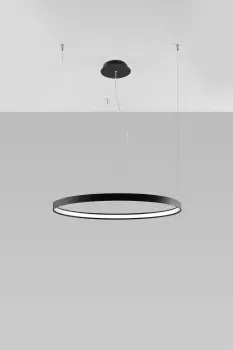 image of Sollux Chandelier Rio 78 Black 3000K