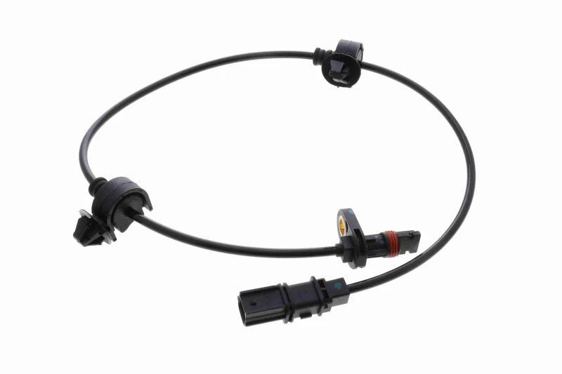 Image of VEMO V26-72-0229 ABS Sensor Original VEMO Quality Rear Axle Left, with cable Sensor,wheel speed (412)