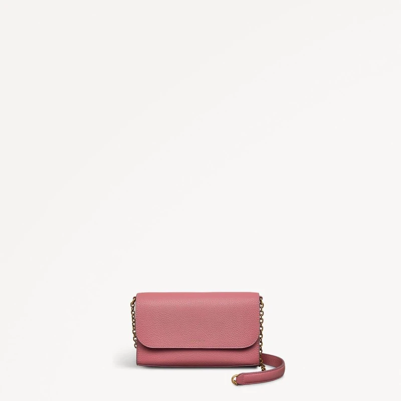 Image of Radley Womens RathboneXb Wallet On Chain SIENNA Pink female One Size