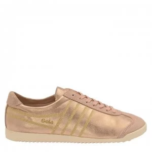 image of Gola Classics Bullet Lustre Shimmer Trainers - Blush Pink