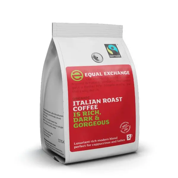 Image of Equal Exchange Italian Roast Ground Coffee 227g