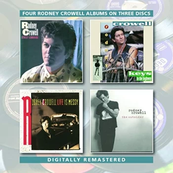 image of Rodney Crowell - Street/Keys/Life/Outsider CD