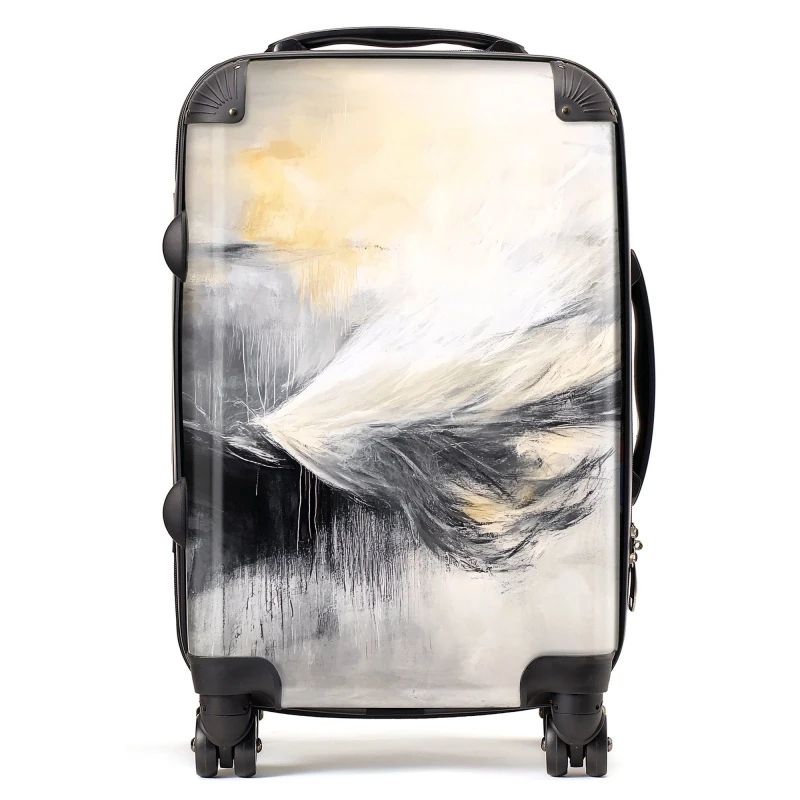 Image of Designer Luggage Isla Quinn: 00008 Suitcase in Grey Size: Large Grey Unisex Large