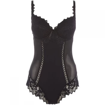 Image of Lepel Fiore Padded Plunge Body - Black