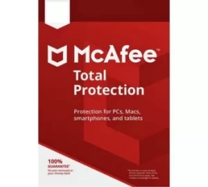 image of McAfee Total Protection 2021 Download 10 Devices 1 Year