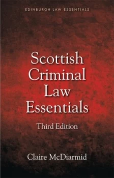 Image of Scottish criminal law essentials by Claire McDiarmid