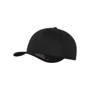 Image of Flexfit Unisex 5 Panel Cap (L/XL) (Black)
