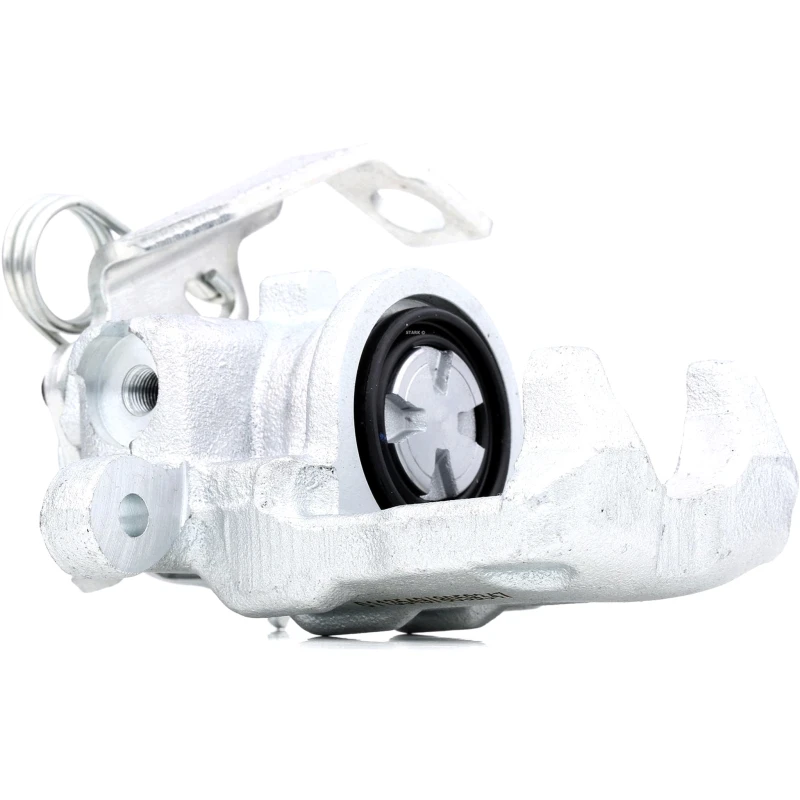 Image of STARK SKBC-0460378 Brake caliper Rear Axle, without holder Grey Cast Iron, Cast Iron Brake Caliper (78)
